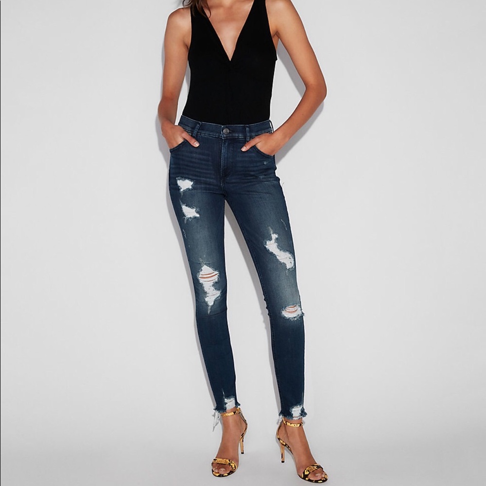 Express skinny jeans